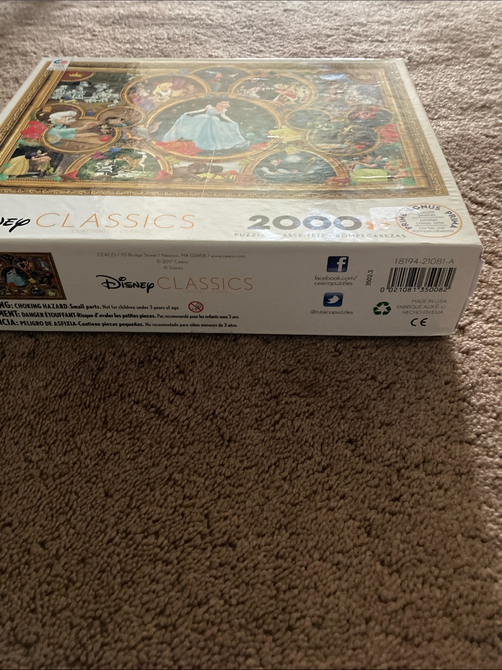 Disney Classics puzzle 2000 pieces